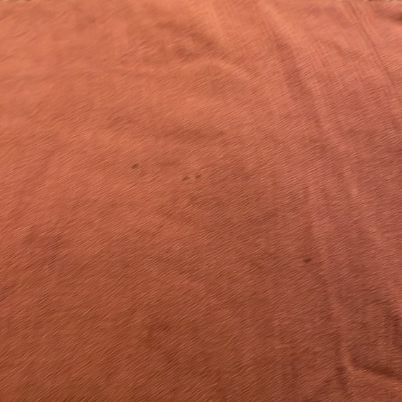 American Eagle Terra Cotta Embroidered Flutter Sleeve Top - Picture 3 of 4